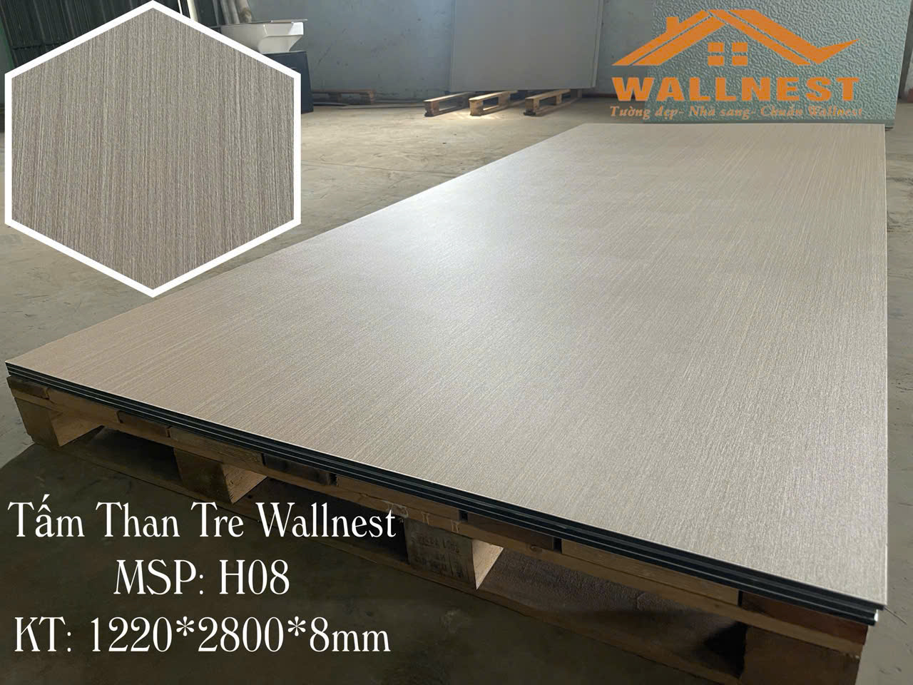 Tấm than tre Wallnest H08 - Ảnh 2