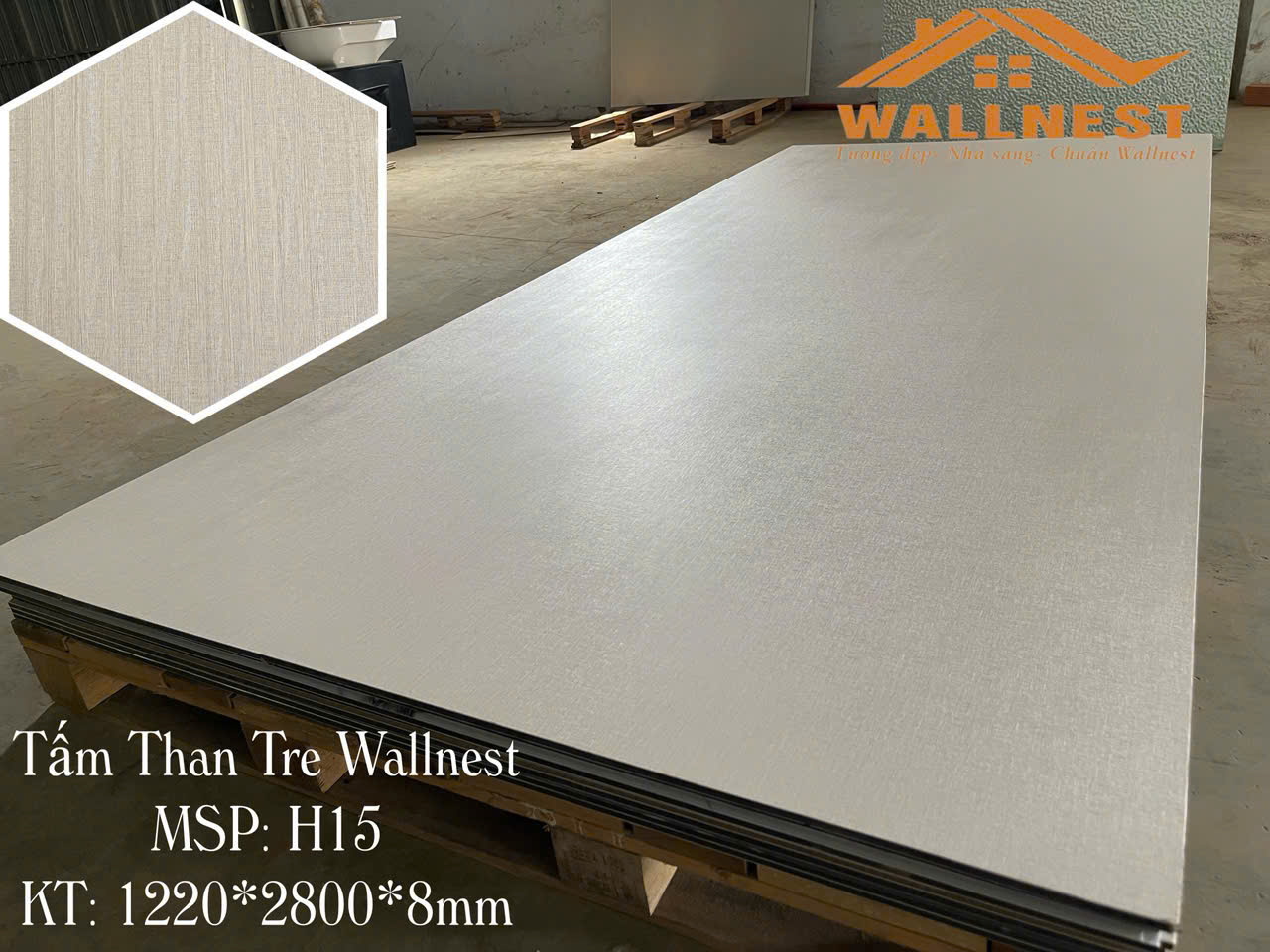 Tấm than tre Wallnest H15 - Ảnh 2
