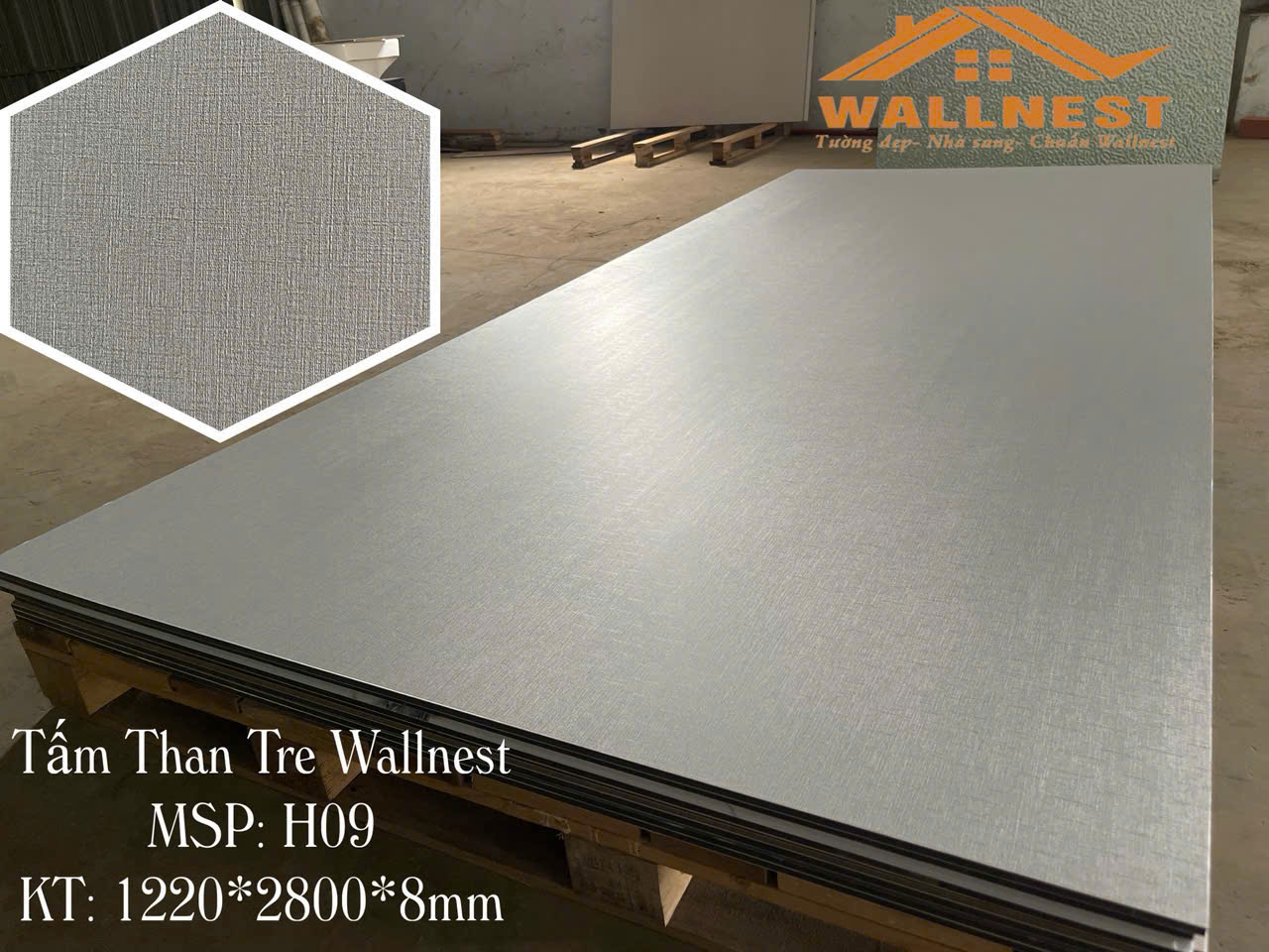 Tấm than tre Wallnest H09 - Ảnh 2