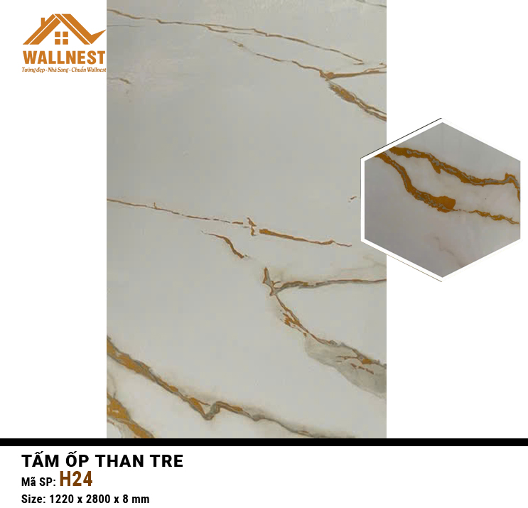 Tấm than tre Wallnest H24
