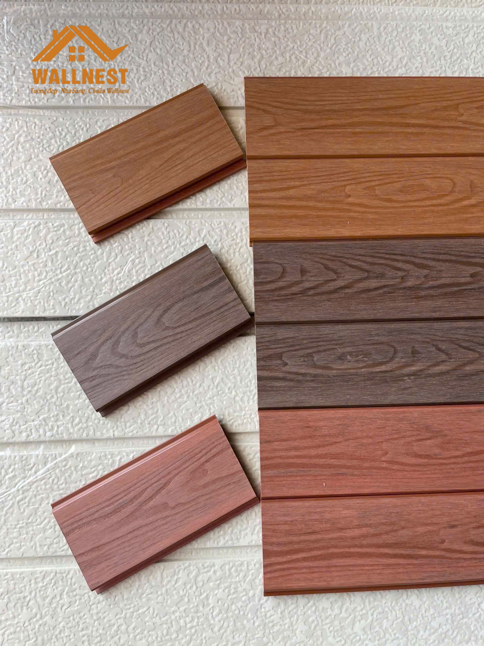 Tấm gỗ nhựa màu Red - Ảnh 3