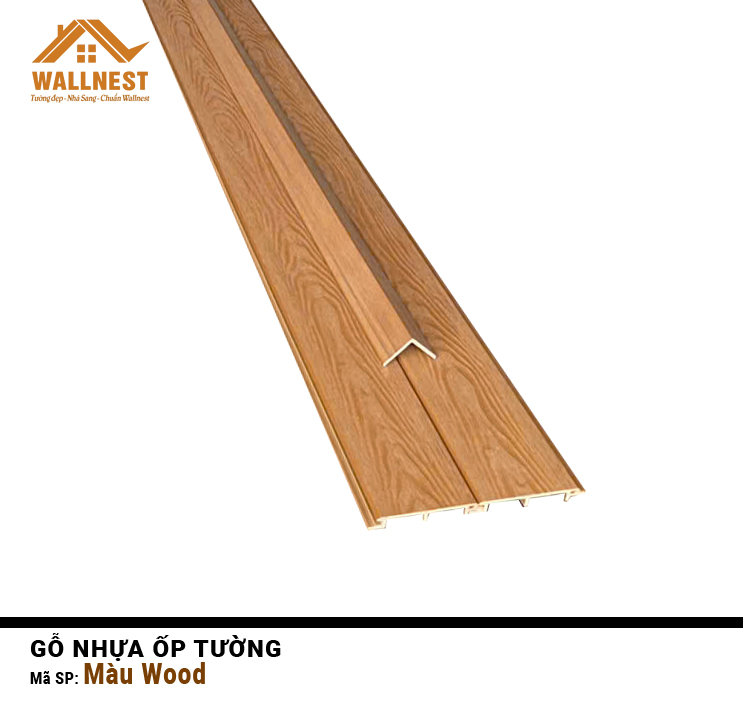 Tấm gỗ nhựa màu Wood