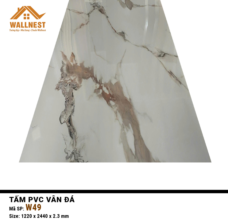 Tấm ốp vân đá W49
